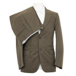 Solid Suit Jacket + Pants // Khaki (Euro: 54)