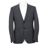 Glen Checkered Suit Jacket + Pants // Gray (Euro: 48)