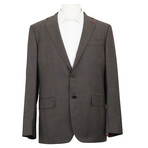 1Stripe Suit Jacket + Pants // Brown (Euro: 54)