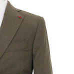 Solid Suit Jacket + Pants // Khaki (Euro: 48)