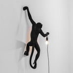 Monkey Lamp // Outdoor  // Black (Sitting)