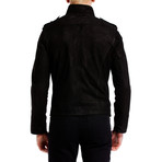 Tony Matte Leather Jacket // Black (2XL)