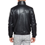 Antonia Leather Jacket // Black (L)
