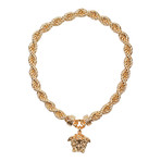 Gianni Versace // Medusa Necklace // Gold Tone
