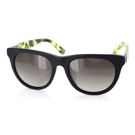 Unisex Sunglasses L806SA // Matte Black + Yellow Camo