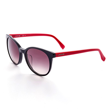 Women's Sunglasses L807SA // Black + Pink