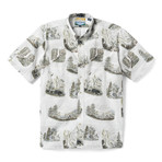 Yosemite National Park Button Front // Gray (L)