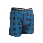 Forrester Cotton Softer Than Cotton Boxer Brief // Blue (L)