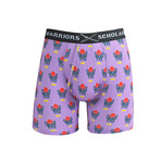 Bully Cotton Softer Than Cotton Boxer Brief // Purple (2XL)