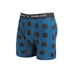 Forrester Cotton Softer Than Cotton Boxer Brief // Blue (L)