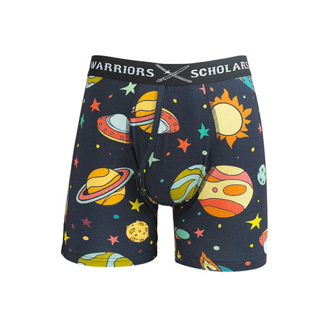 Galileo Cotton Softer Than Cotton Boxer Brief // Blue (S)