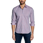 Long Sleeve Shirt // Red + White + Blue Check (XL)