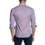 Long Sleeve Shirt // Red + White + Blue Check (XL)