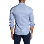 Long-Sleeve Shirt // Sky Blue Jacquard (2XL)