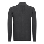 Cardo Buttoned Cardigan // Anthracite (L)