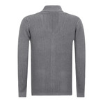 Cardo Buttoned Cardigan // Gray Melange (3XL)