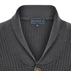 Cardo Buttoned Cardigan // Anthracite (L)