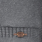 Cardo Buttoned Cardigan // Gray Melange (3XL)