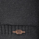 Cardo Buttoned Cardigan // Anthracite (L)