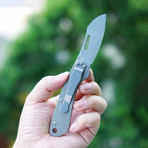 EK3RT Titanium Slipjoint pocket knife