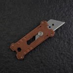 EK16 Copper Utility Knife (Without glow bar version)