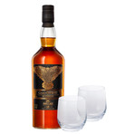 Game Of Thrones Mortlach Single Malt Scotch Whisky + Dartington Tumblers