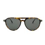 Men's Carlo Sunglasses // Havana + Green