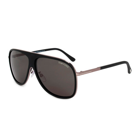 Men's Chris Sunglasses // Black + Gray