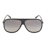 Men's Chris Sunglasses // Black + Gray