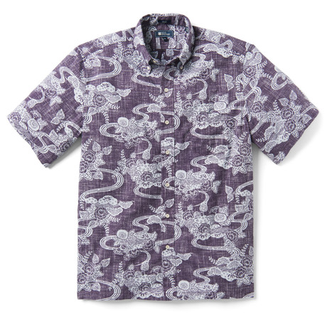 Heavenly Camellia Button Front // Nightshade (XS)