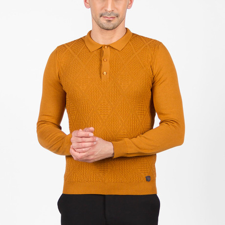 Jerry Tricot Sweater // Camel (L)