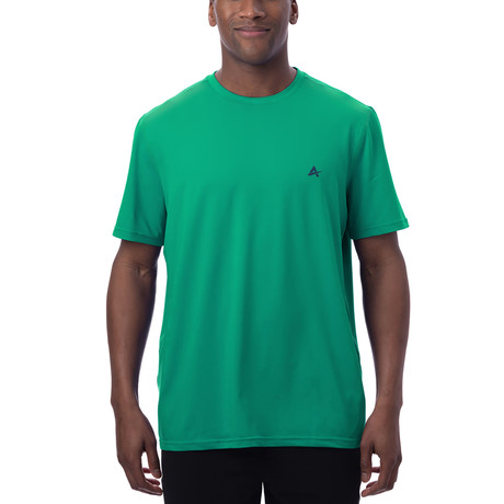 Arctic Cool Instant Cooling Crew Neck Short Sleeve Shirt // Cabana Green (Small)