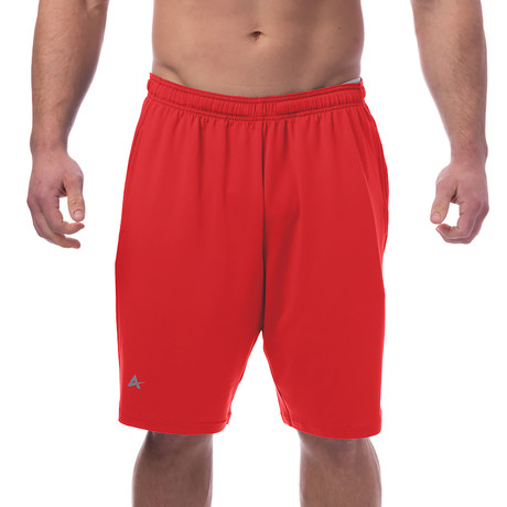 Arctic Cool Instant Cooling Active Shorts // Baja Red (Small)