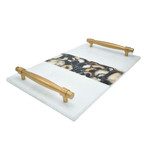 Marble Serving Tray + Handle