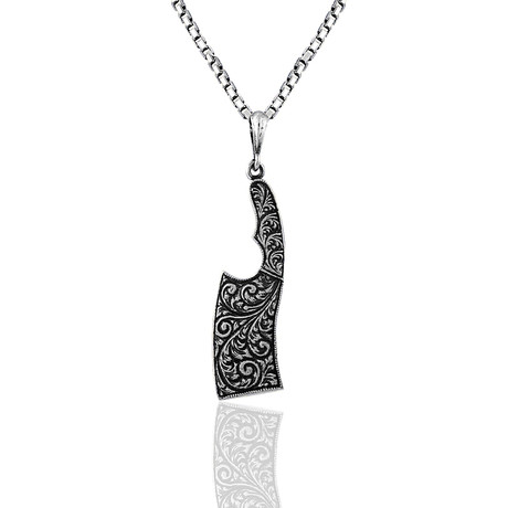 Cleaver Necklace // Oxide (22")