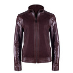 Frank Leather Jacket // Brown Vegetal (M)