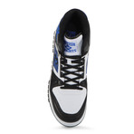 Kings SL Sneaker // White + Black + Snorkel Blue (US: 9.5)