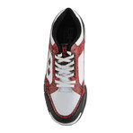 Metros Sneaker // Black + Mars Red + White (US: 10.5)