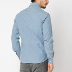 Agrave Button Down Shirt // Blue (2XL)