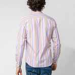 Pierre Button Down Shirt // Multicolor (L)