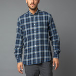 Jaques Button Down Shirt // Ocean (XL)