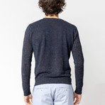 Col Rond Pullover // Marine (S)