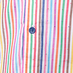 Pierre Button Down Shirt // Multicolor (M)