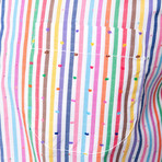 Pierre Button Down Shirt // Multicolor (XL)