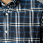 Jaques Button Down Shirt // Ocean (XL)