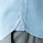 Agrave Button Down Shirt // Blue (S)