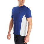 Crew Neck Instant Cooling Shirt + Mesh Side Panel // Midnight Blue (2X-Large)
