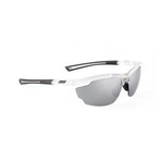 Men's VOLT 05 Sunglasses // White + Silver