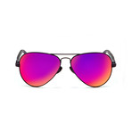 Men's Concorde 15 Sunglasses // Black + Pink