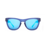 Men's Pioneer 45 Sunglasses // Navy + Blue Mirror